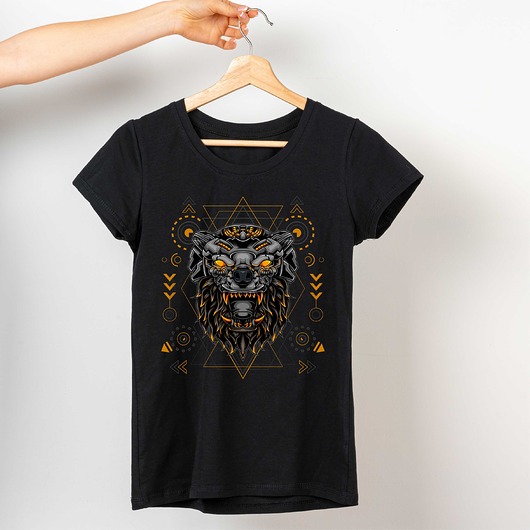 t-shirty męskie Koszulka  z nadrukiem Robotic bear