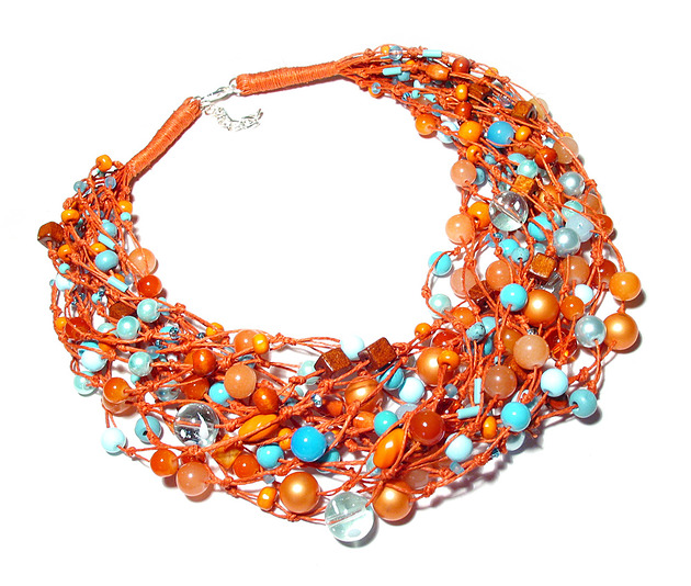 kolie Orange & sky