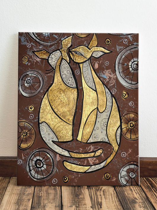 obrazy Coś ci powiem. Seria KOTY. Giclee