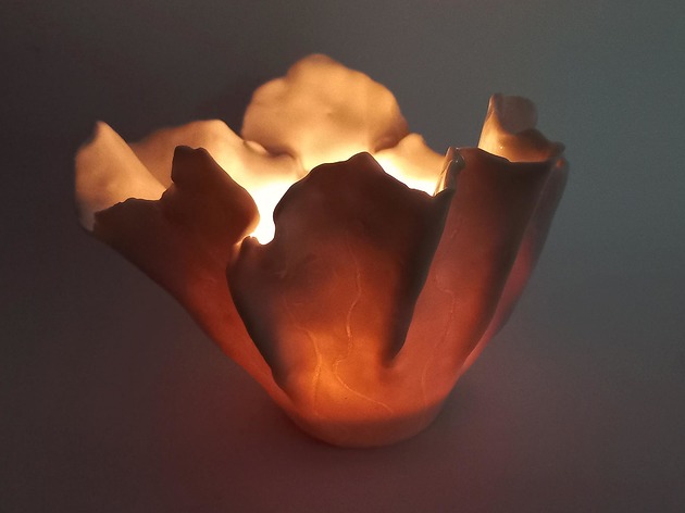 świeczniki i świece Lampion porcelanowy - Szach
