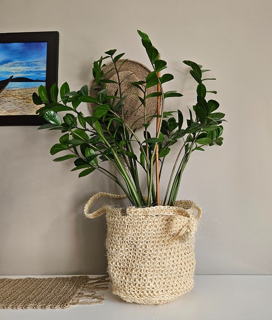 torby na ramię Torba Kosz ze sznurka sizalowego