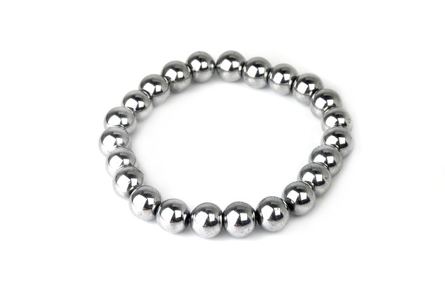 Bransoletka Męska Hematyt srebro Brazi Druse Jewelry