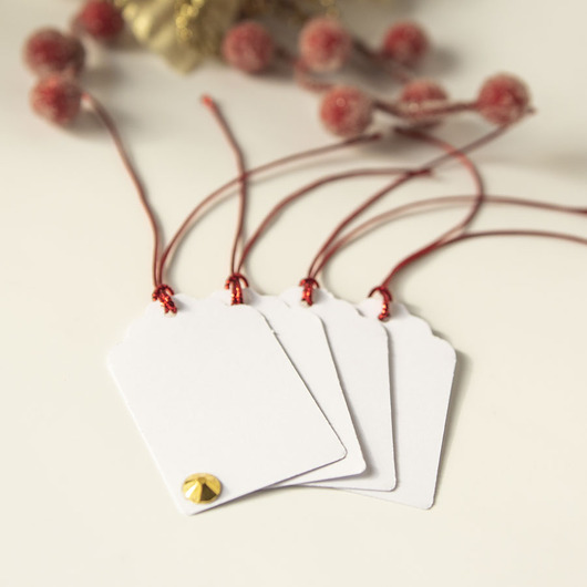 kartki świąteczne Bileciki do prezentów świątecznych 10 szt