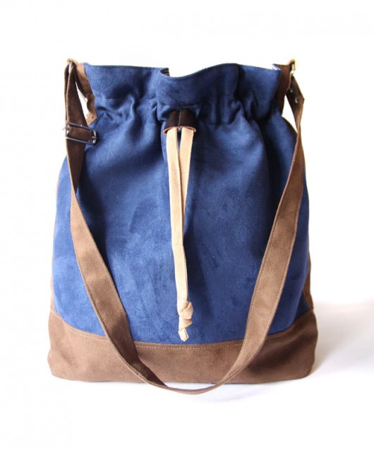 torba - navy blue&brown - elfagado