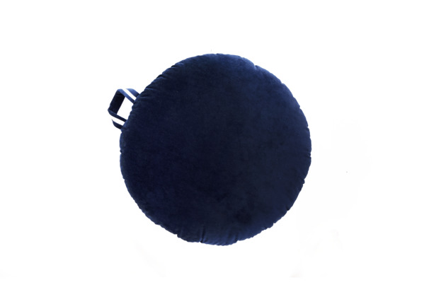 poduszki gładkie Poduszka siedzisko - GRANATOWA