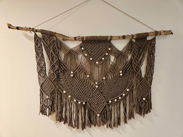 makramy Makrama BOHO XL