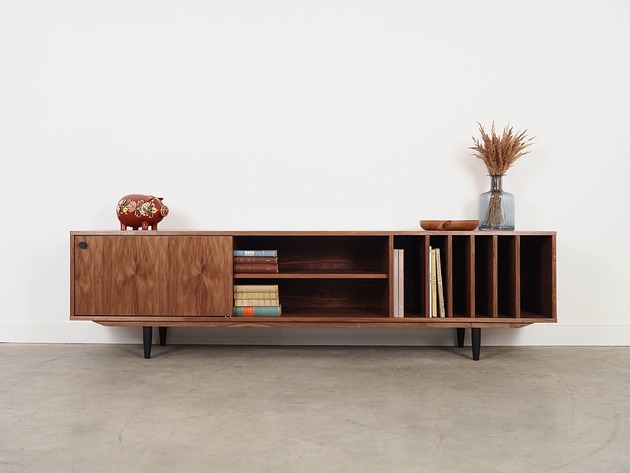 komody Sideboard orzechowy, skandynawski design