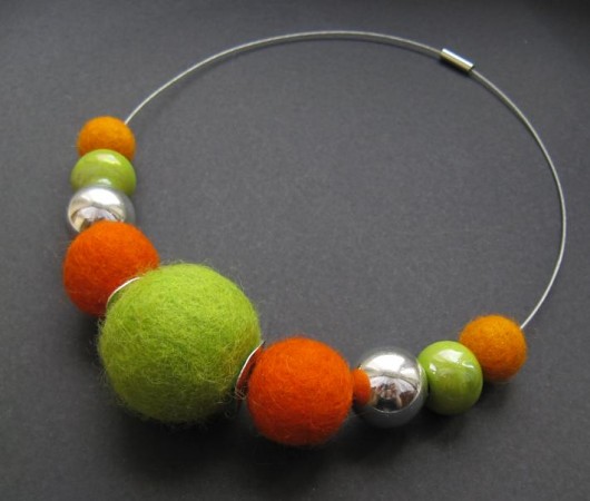 Obroża &quot;Orange&quot; XXXDiamicArt