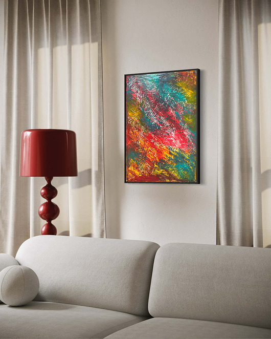 obrazy Obraz "Pióropusz" 50x70