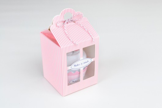 Baby cupcake- pojedynczy różowy- krótki rękaw Make a wish Aleksandra Zadura