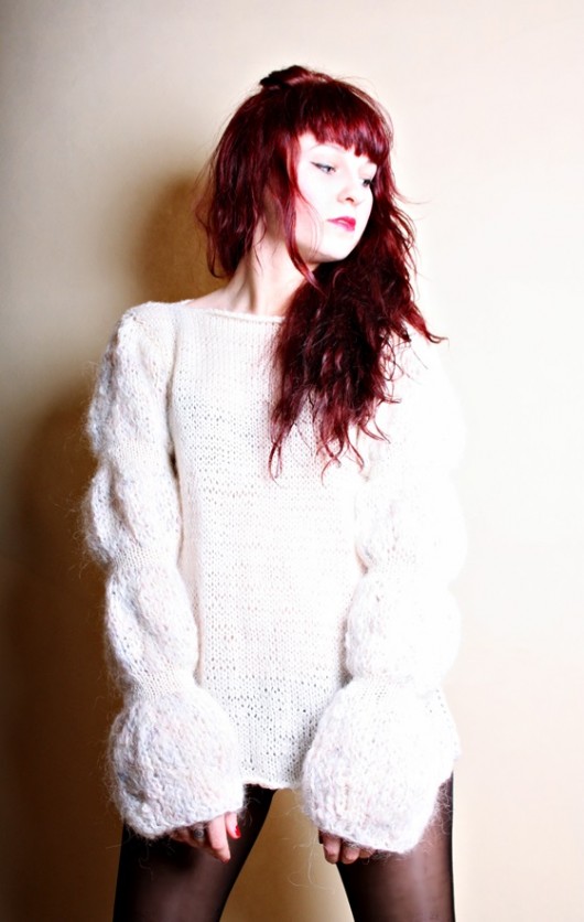 Swter ecru Mademoiselle Patrini