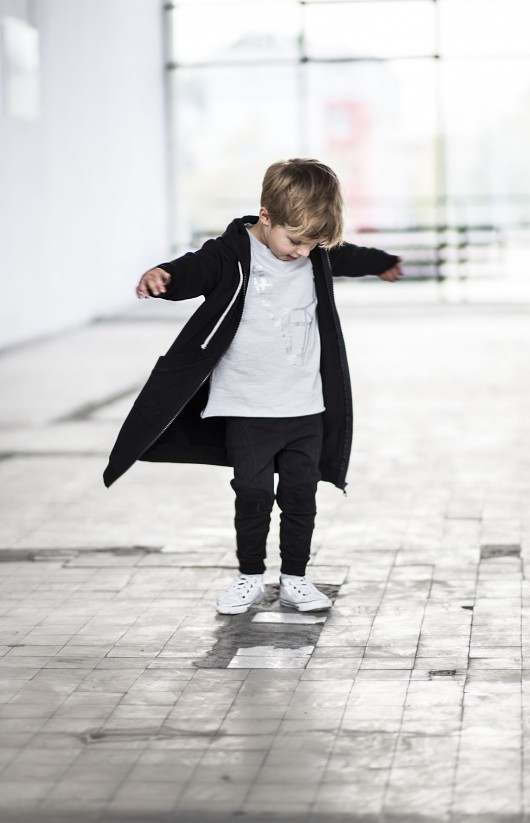 Bluza BLACK loose moose