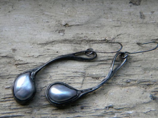 perły w łukach - kolczyki Beata Trotter