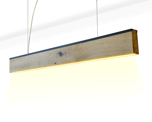 lampy wiszące Lampa RIFT-Dąb- 200cm- Góra i Dół- Czarna listwa