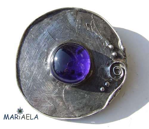 BROSZA ULTRAMARYNA MARIAELA