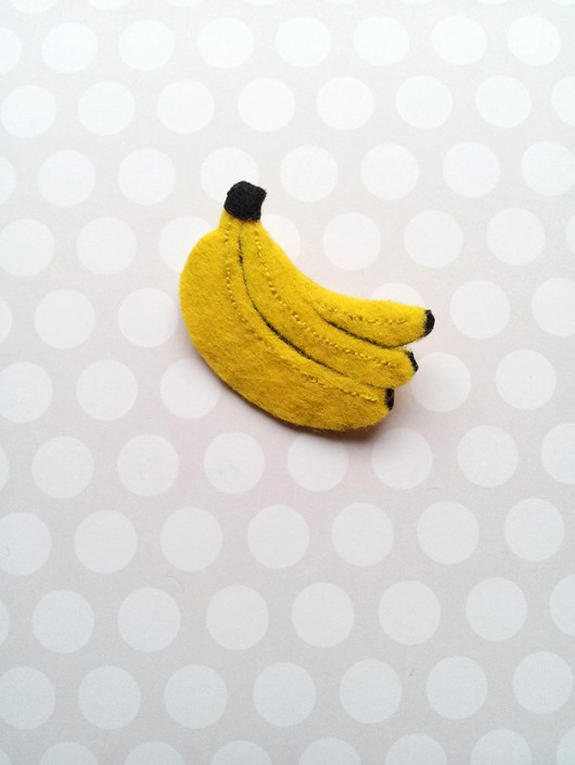 Bananowa brocha!:) Ja Cię Broszę