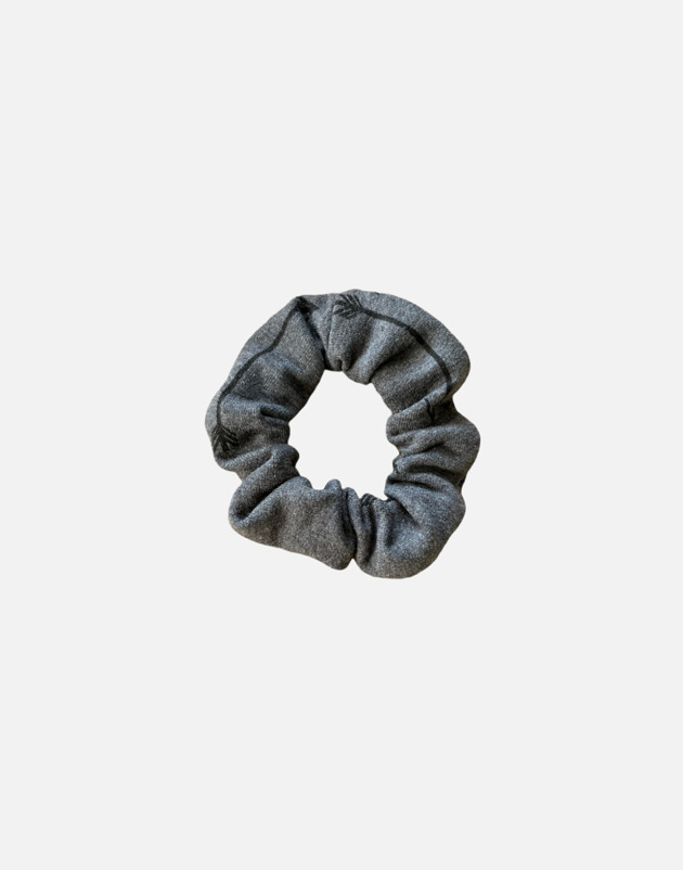 gumki do włosów Scrunchie gumka frotka wąska - grafitowa strzałki