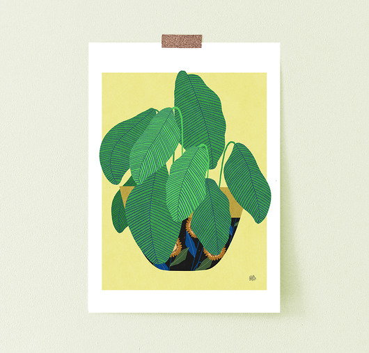 Kalatea plakat art giclee print Żaneta Antosik PRINTS