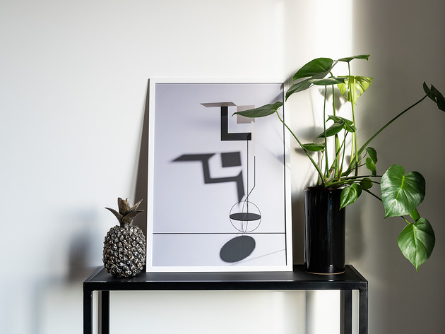 Plakat 3D Grafika Geometria zemeatelier