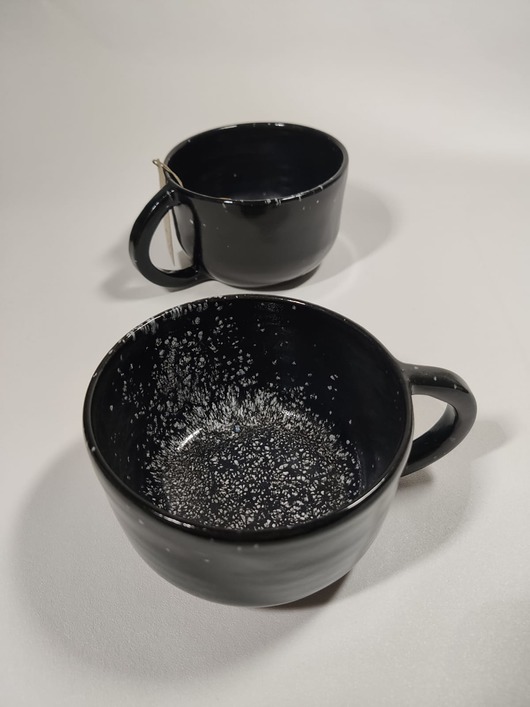 Ceramiczny kubek z uszkiem 350 ml  Galaxy POTPOTSTUDIO