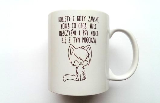 KUBEK Kobiety i kota FarrowDesign