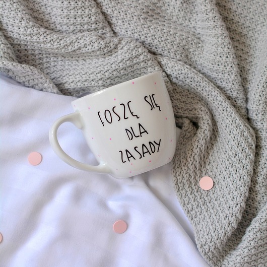 FOCH różowy 350ML my mug company
