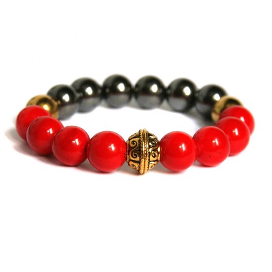 NEW! graphite, red & gold VIII kaktusia