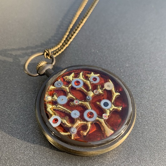 wisiory Wisior handmade - unikat Drzewo życia - Dwustronny