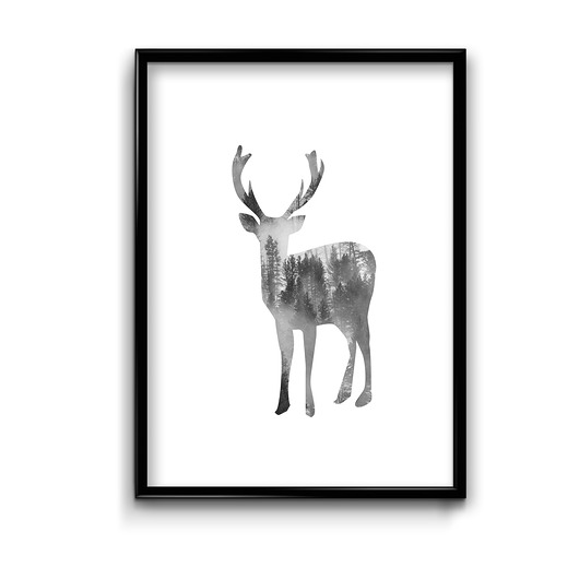 plakaty Plakat Jeleń