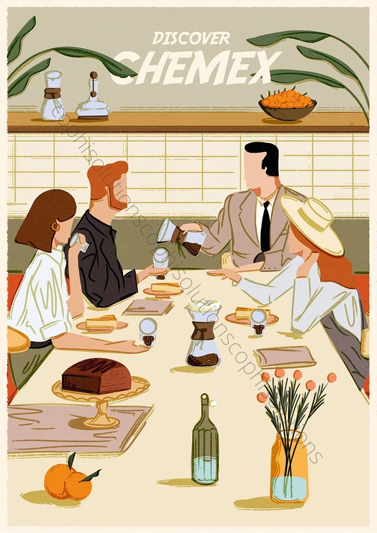 plakaty Plakat Discover Chemex