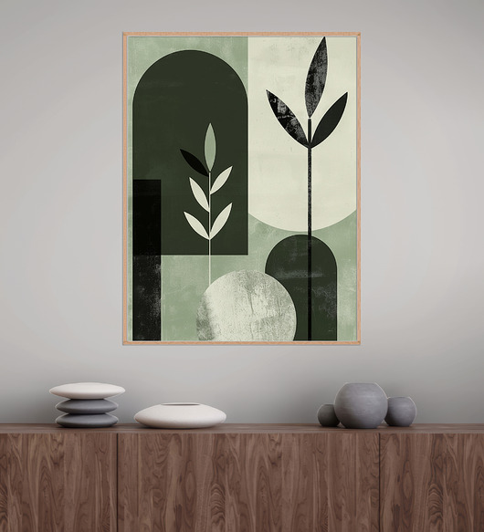 plakaty Geometria natury - Plakat, druk - Minimalizm, Boho, Loft #26