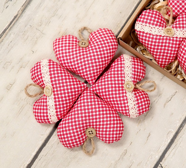 SERCE Zawieszka Ozdoba Dekoracja pracownia handmade