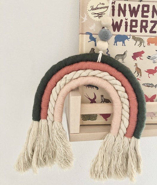 Tęcza macramowa,boho tecza Holly Olly