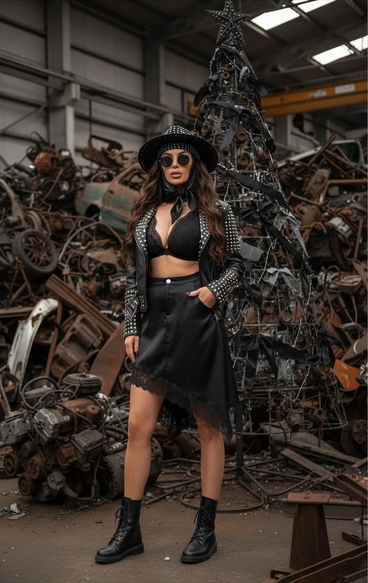 spódnice mini Spódnica ukos z koronką