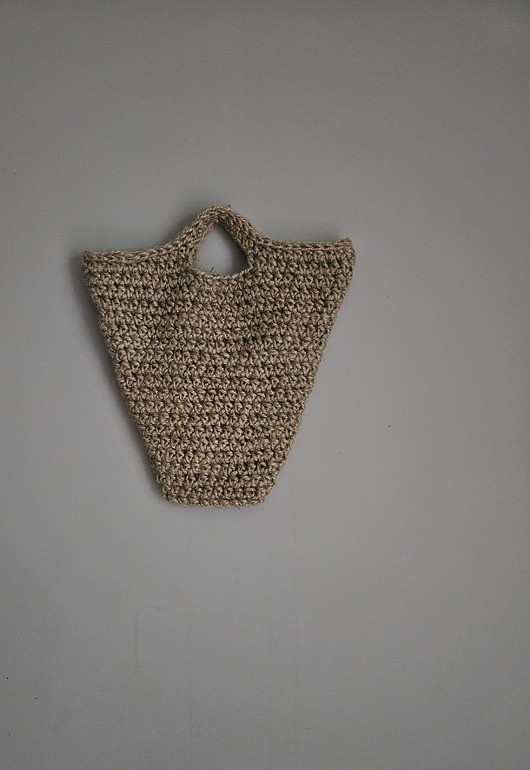 torebki do ręki Mini Torba ze sznurka konopnego