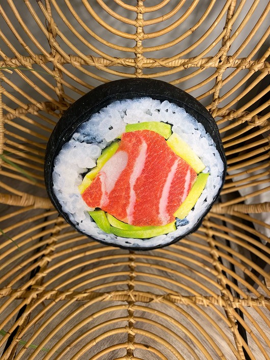 poduszki z grafiką Poduszka Sushi Futomaki sushi rolka Nigiri