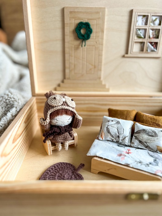 klocki i zabawki drewniane Domek Sowy Licji