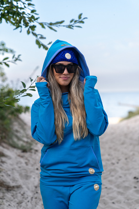 bluza z kapturem damska Big Hood