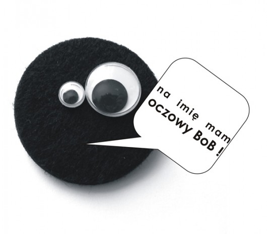 oczowy BoBi felt label