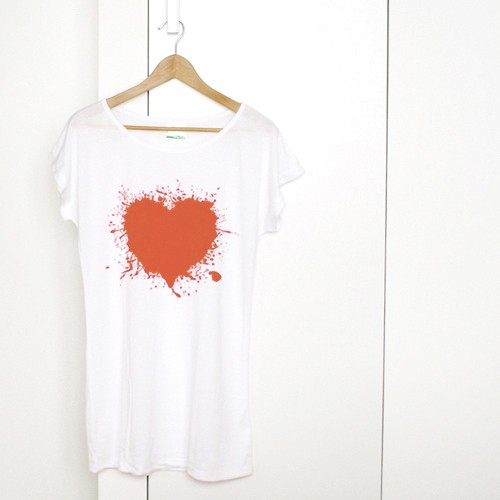 Heart Splash Tunika ONE MUG A DAY