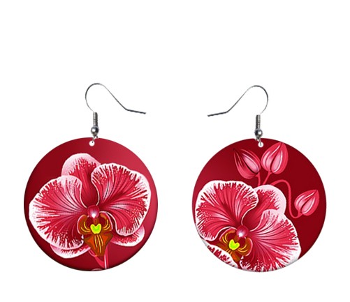 Czerwona orchidea KuKa