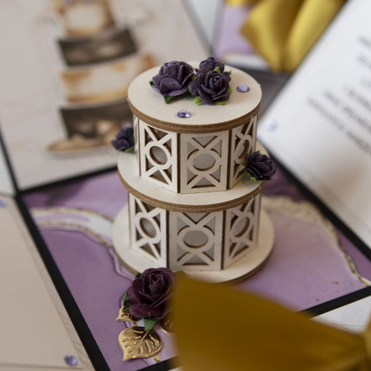 kartki scrapbooking Pamiątka ślubu, exploding box, kartka 3d na wesele