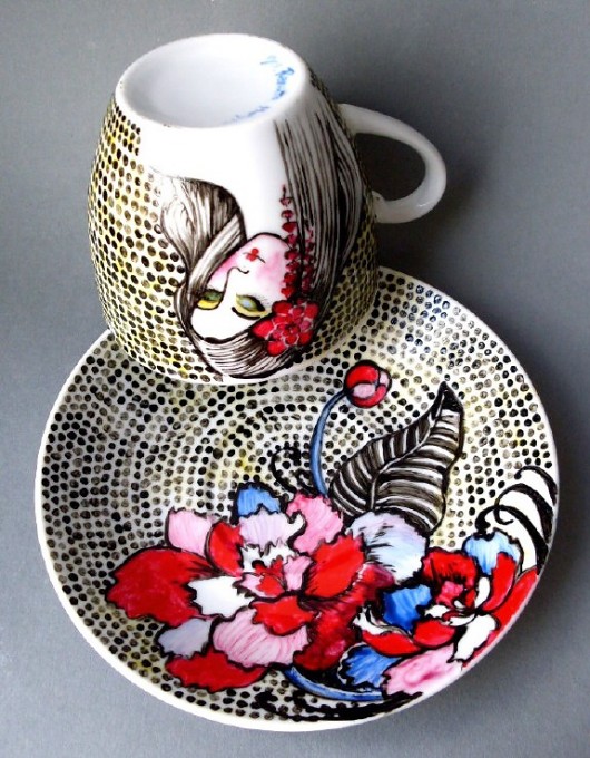 Filiżanka &quot;EUROPEJSKA GEISHA&quot; reniah