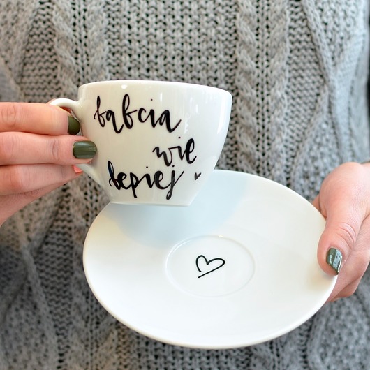 Babcia wie lepiej my mug company