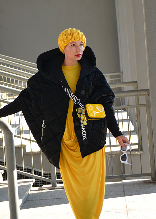 kurtki damskie New Kurtka Oversize Black  Premium