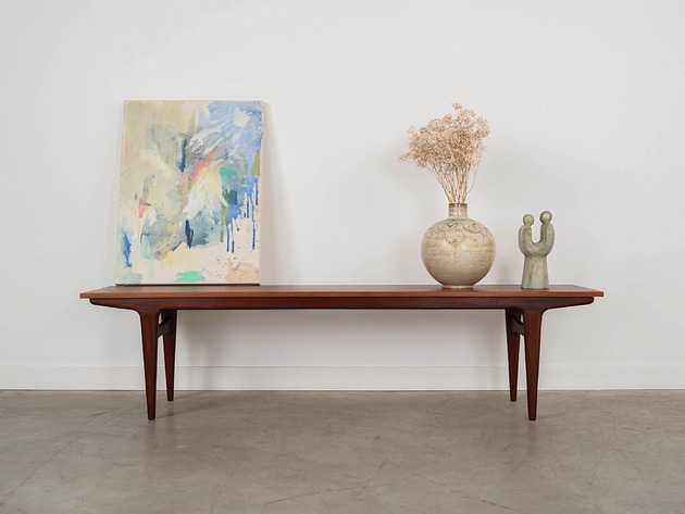 komody Lowboard dębowy, duński design, lata 70, produkcja: Dania