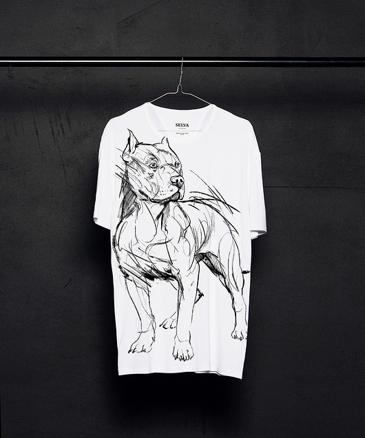 American Pit Bull T-shirt Man SELVA