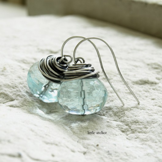 OTULONE ___ kwarc akwamarynowy little atelier