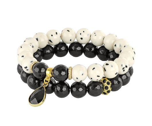 Jade in spots & onyx. L209 Lavoga