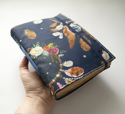 notatniki i albumy Notes ręcznie szyty A5 - Łapacz snów